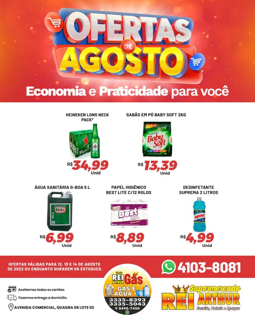 supermercado rei arthur são sebastião df