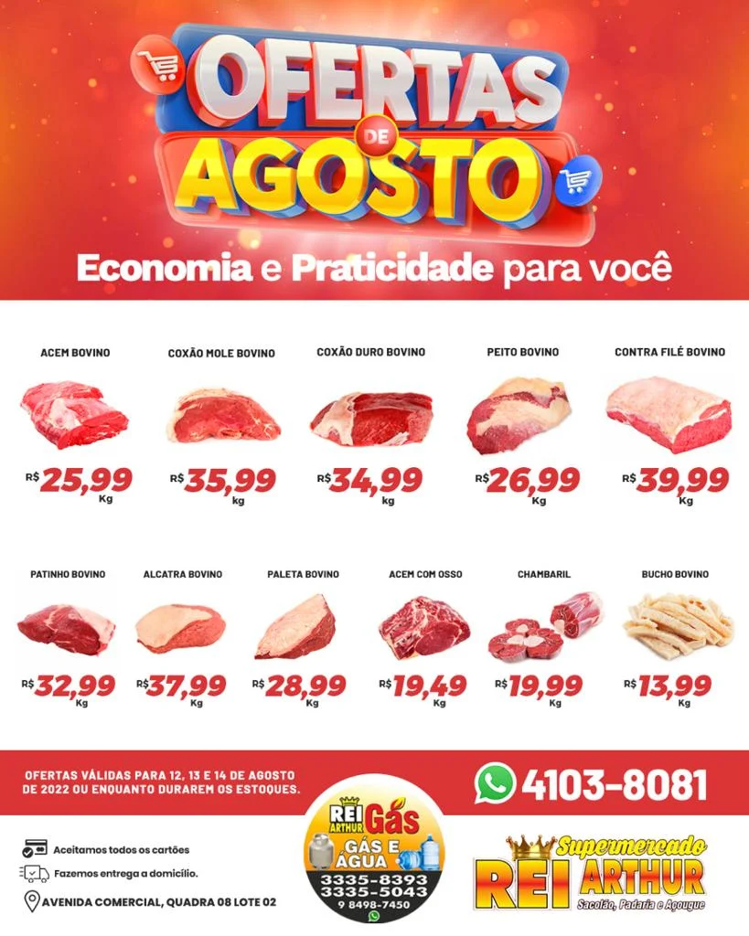 supermercado rei arthur são sebastião df