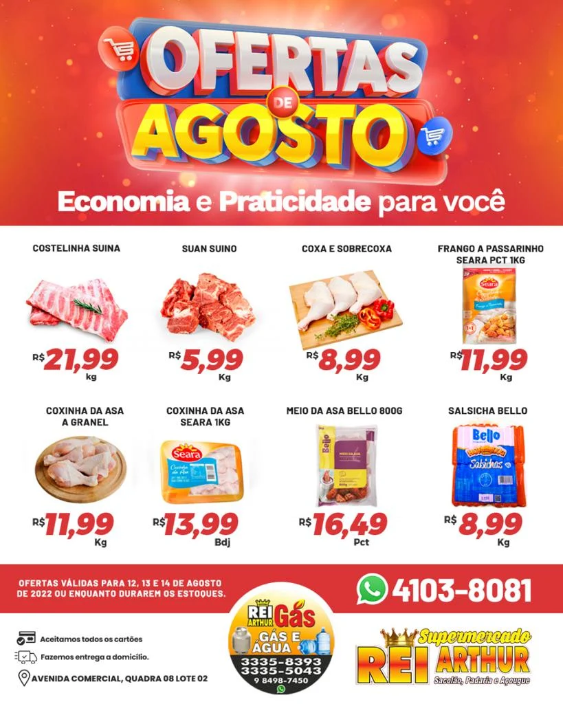 supermercado rei arthur são sebastião df
