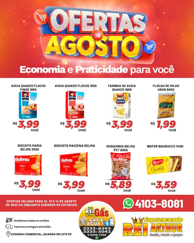 supermercado rei arthur são sebastião df