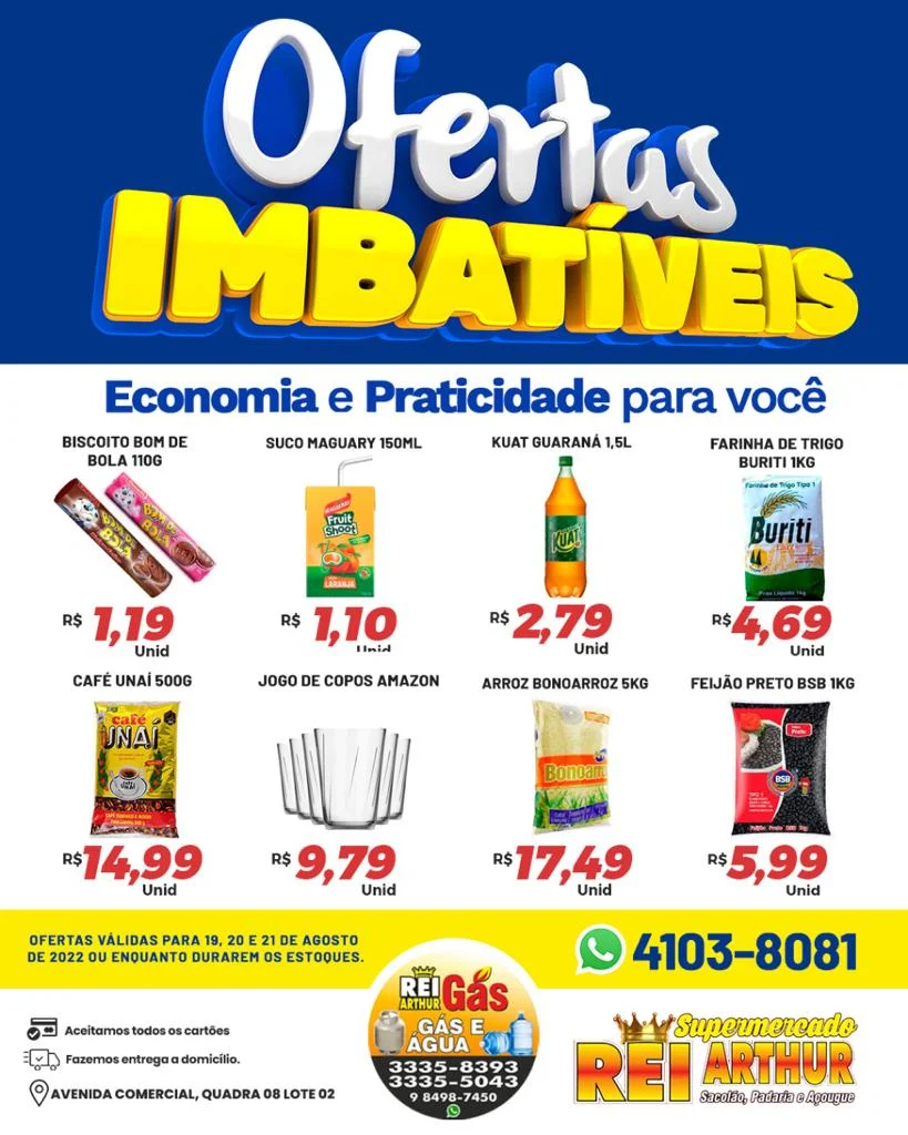 supermercado rei arthur são sebastião df
