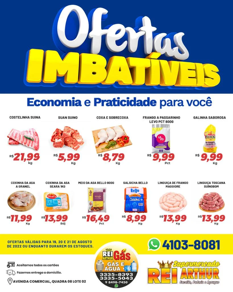 supermercado rei arthur são sebastião df
