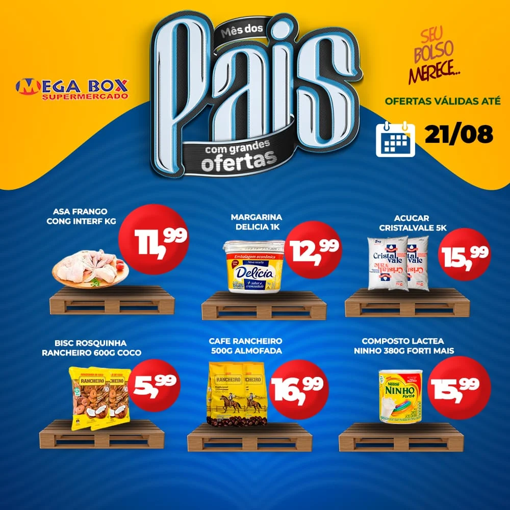 ofertas supermercado mega box são sebastião df