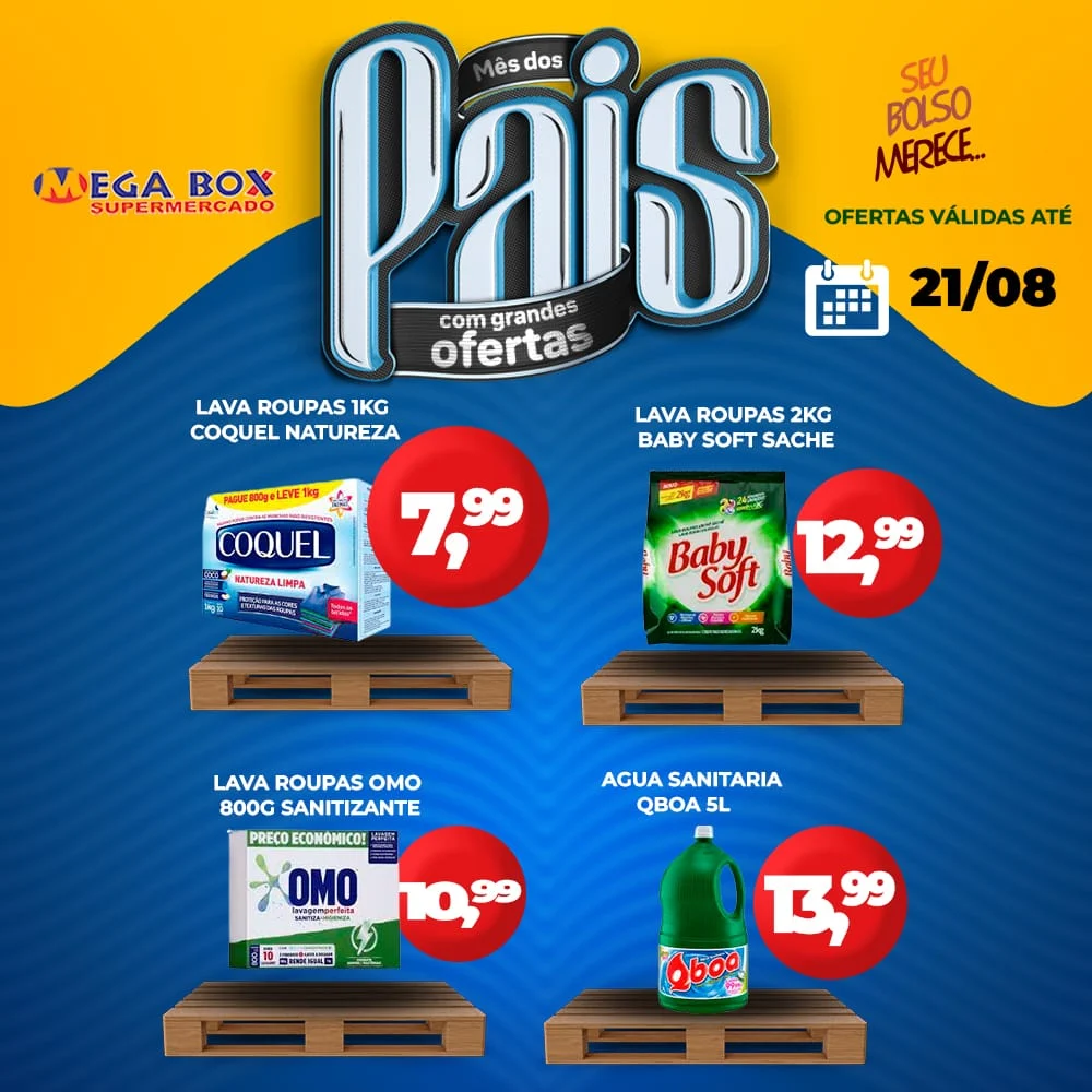 ofertas supermercado mega box são sebastião df
