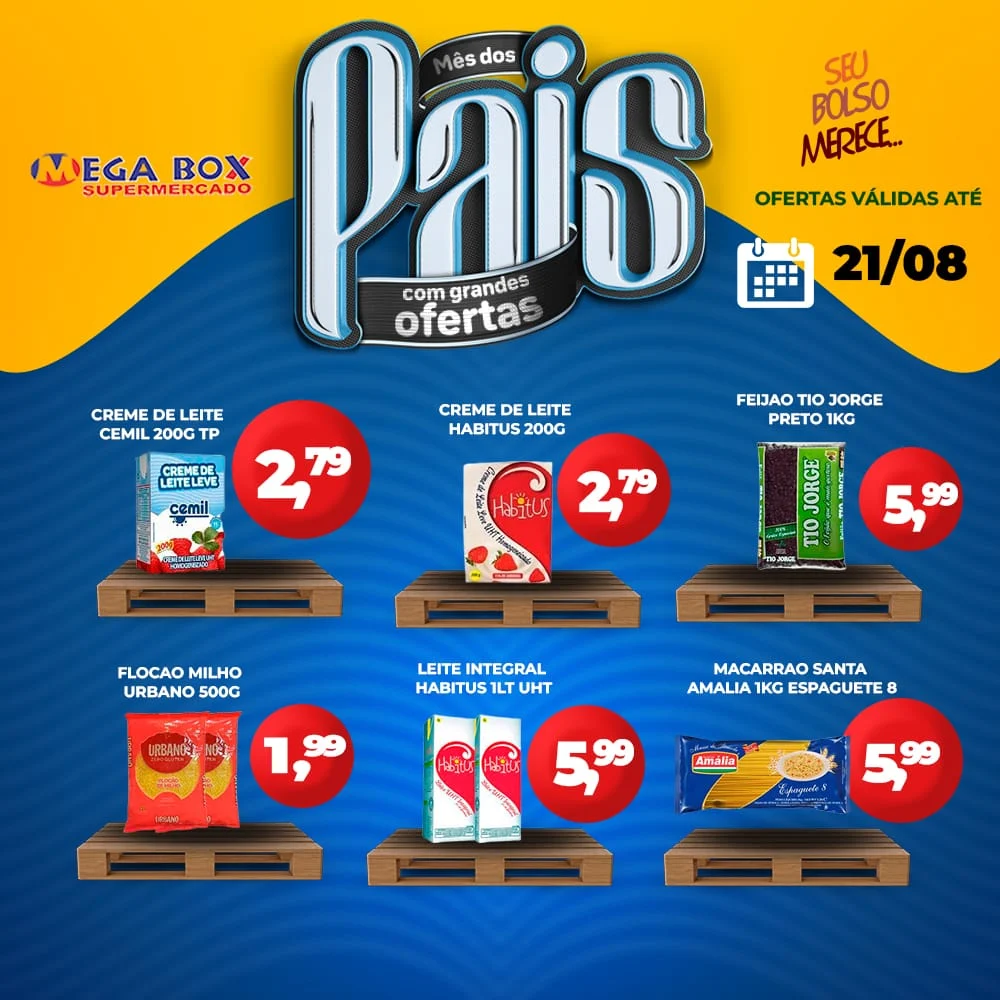ofertas supermercado mega box são sebastião df