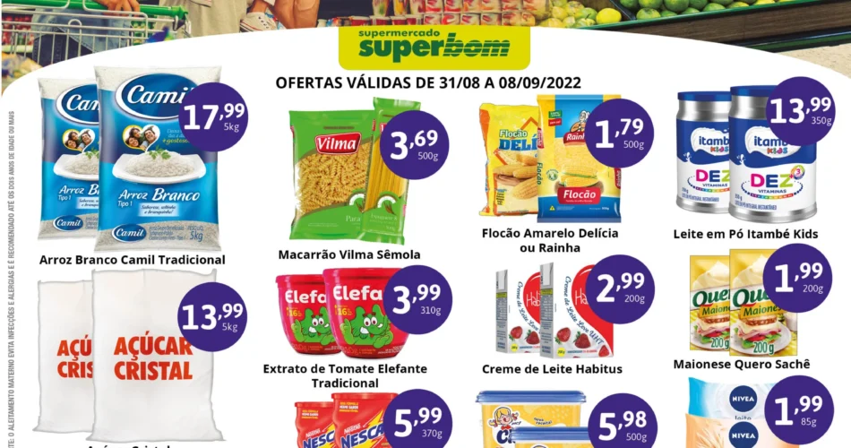 ofertas supermercado superbom são sebastião df