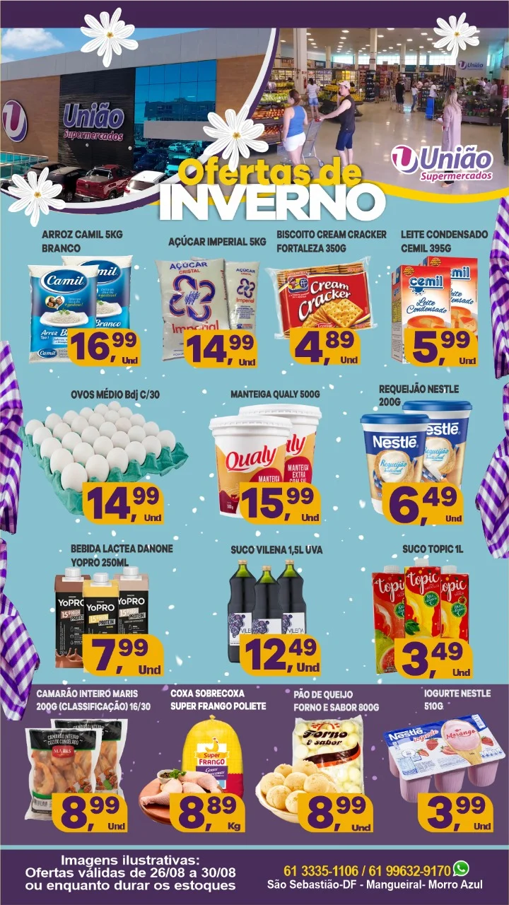 encartes de ofertas supermercado união são sebastião df