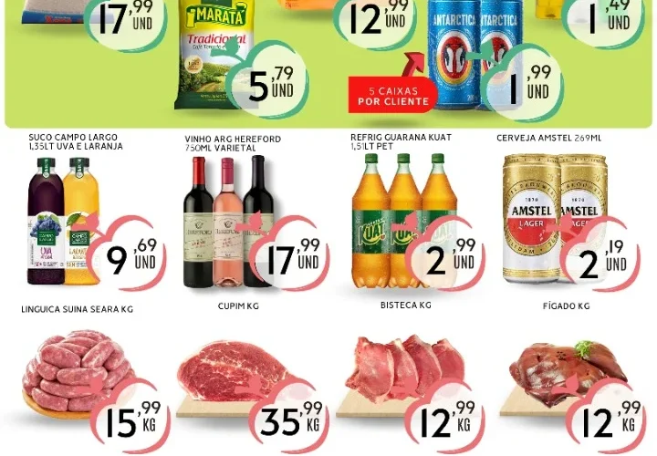 ofertas supermercado varejão da fartura
