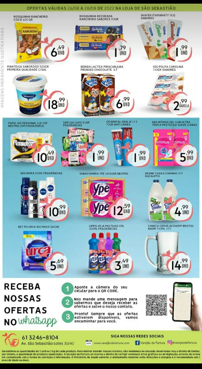 ofertas supermercado varejão da fartura