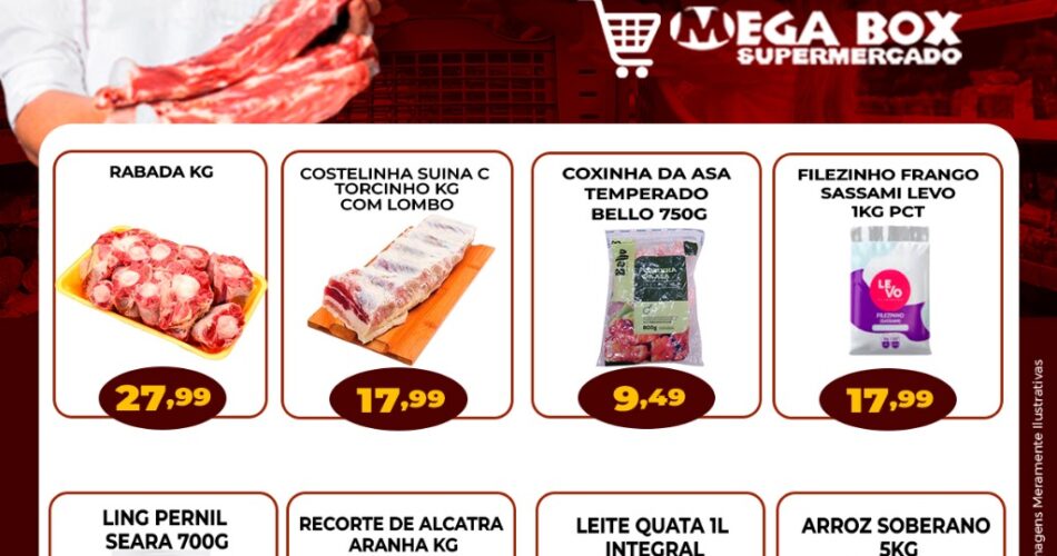 ofertas supermercado mega box são sebastião df