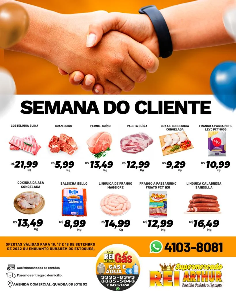supermercado rei arthur são sebastião df