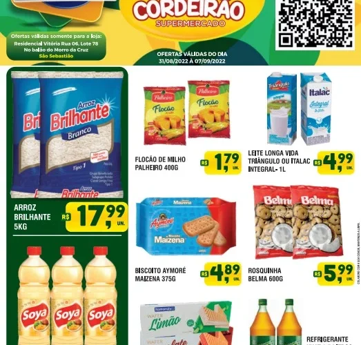 ofertas supermercado cordeirão são sebastião