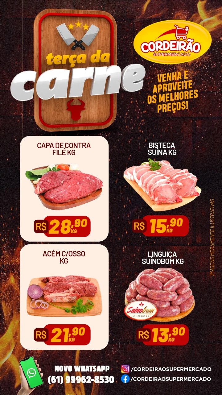 ofertas supermercado cordeirão