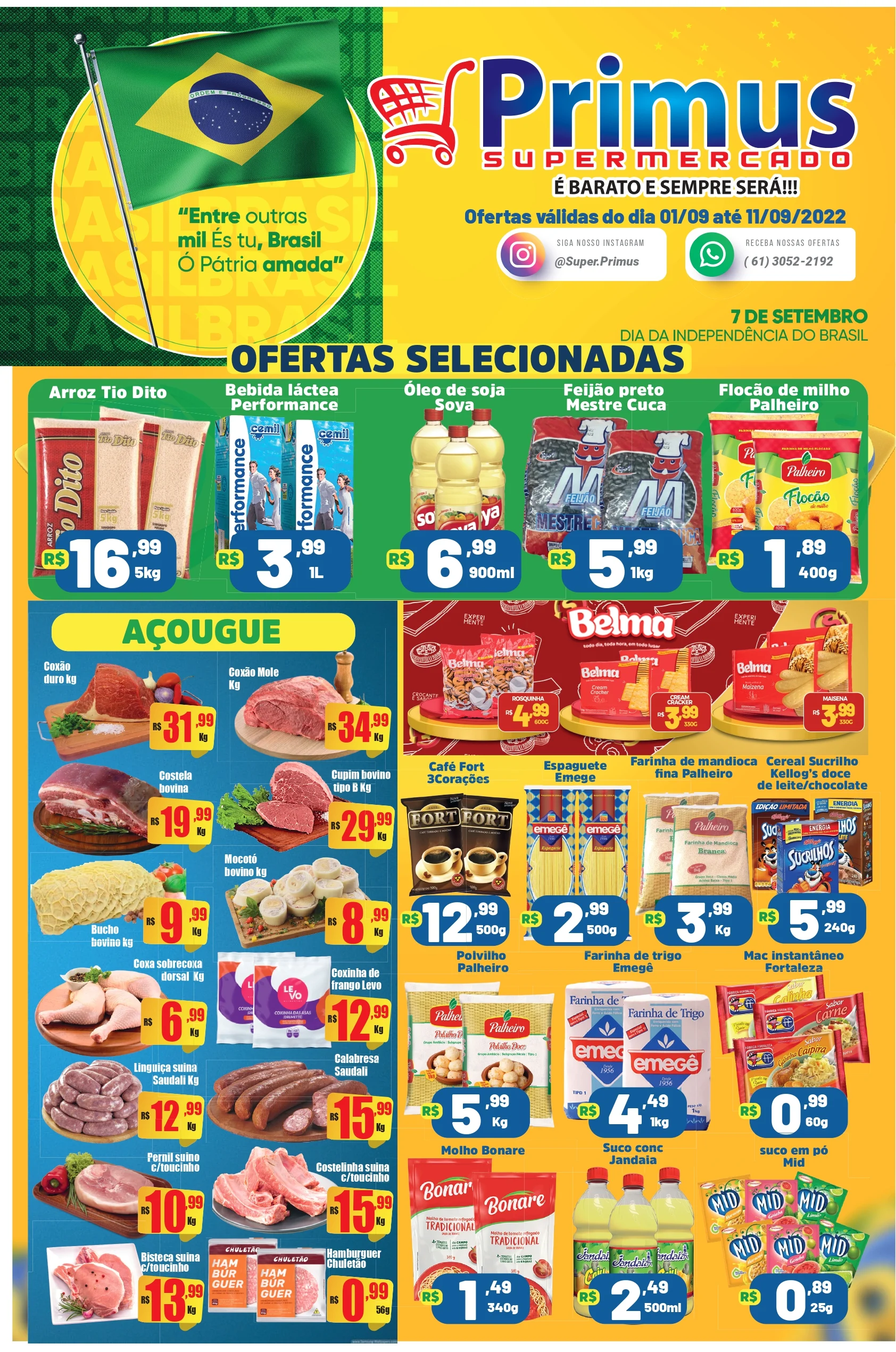 ofertas supermercado primus São Sebastião
