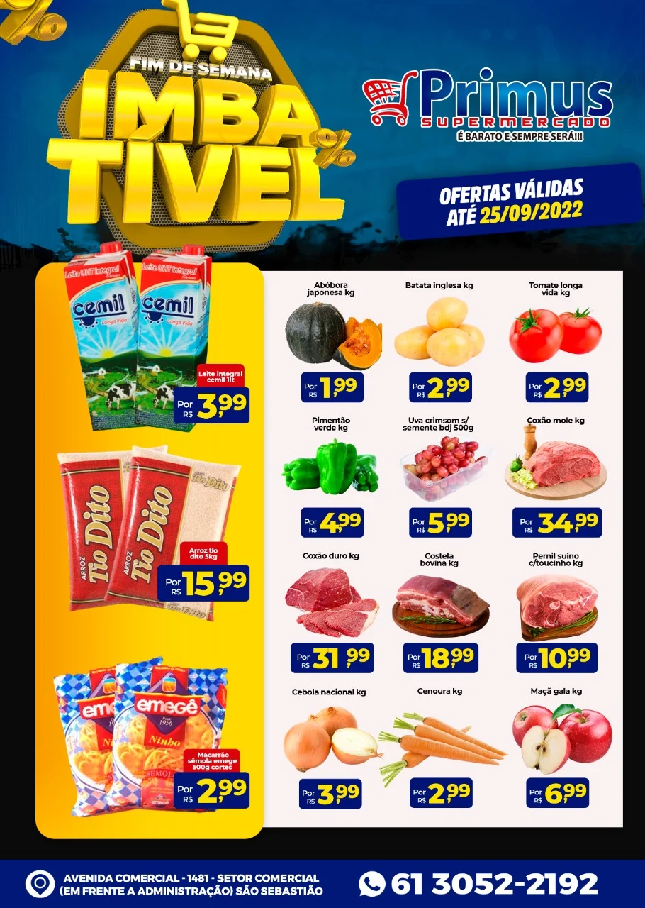 ofertas supermercado primus São Sebastião