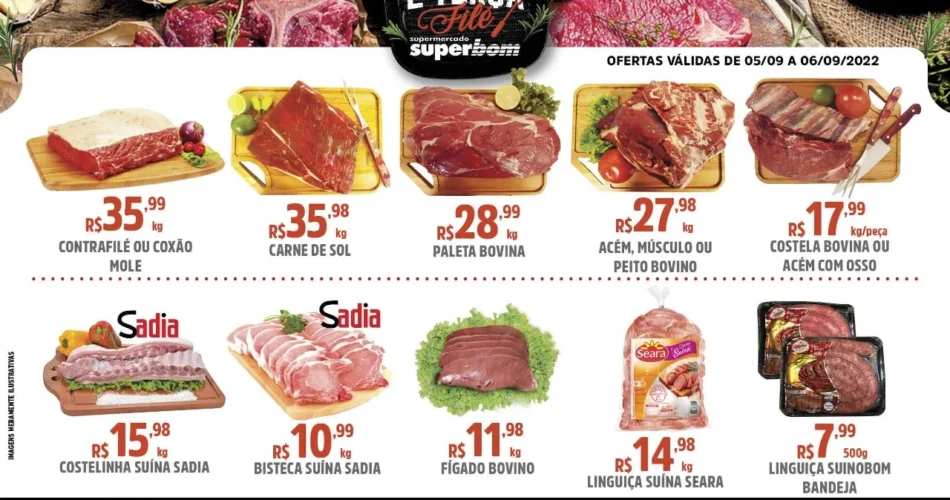 ofertas supermercado superbom são sebastião df