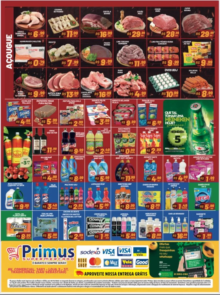 ofertas supermercado primus São Sebastião
