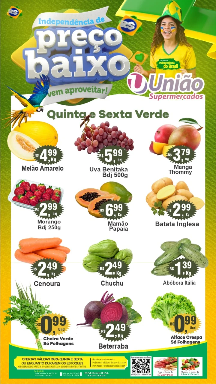 encartes de ofertas supermercado união são sebastião df