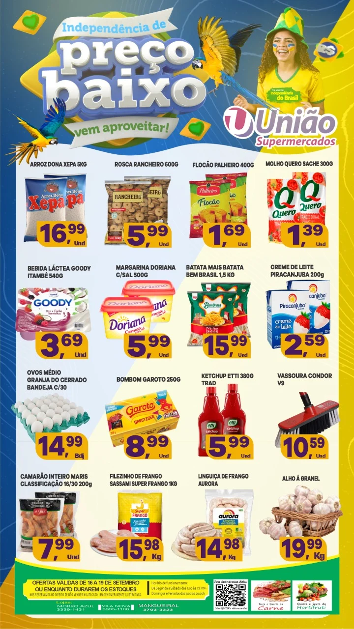 ofertas supermercado união são sebastião df