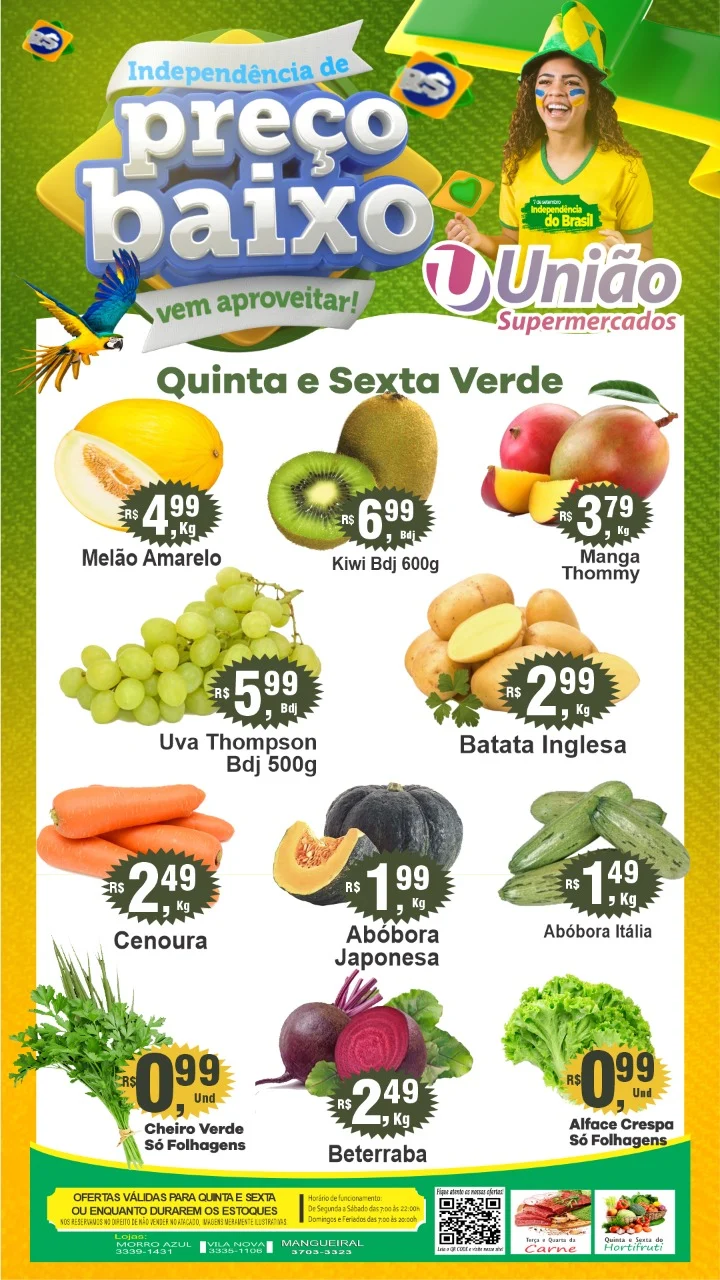 ofertas supermercado união são sebastião df