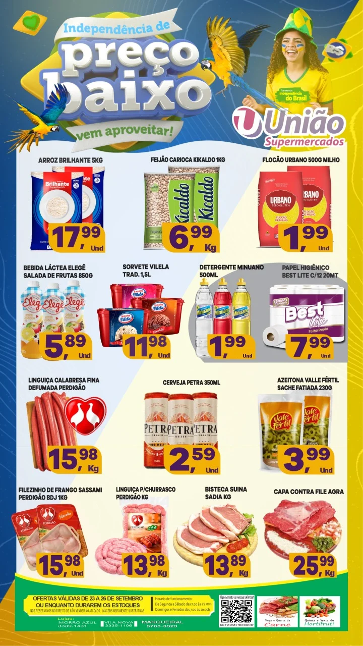 ofertas supermercado união são sebastião df