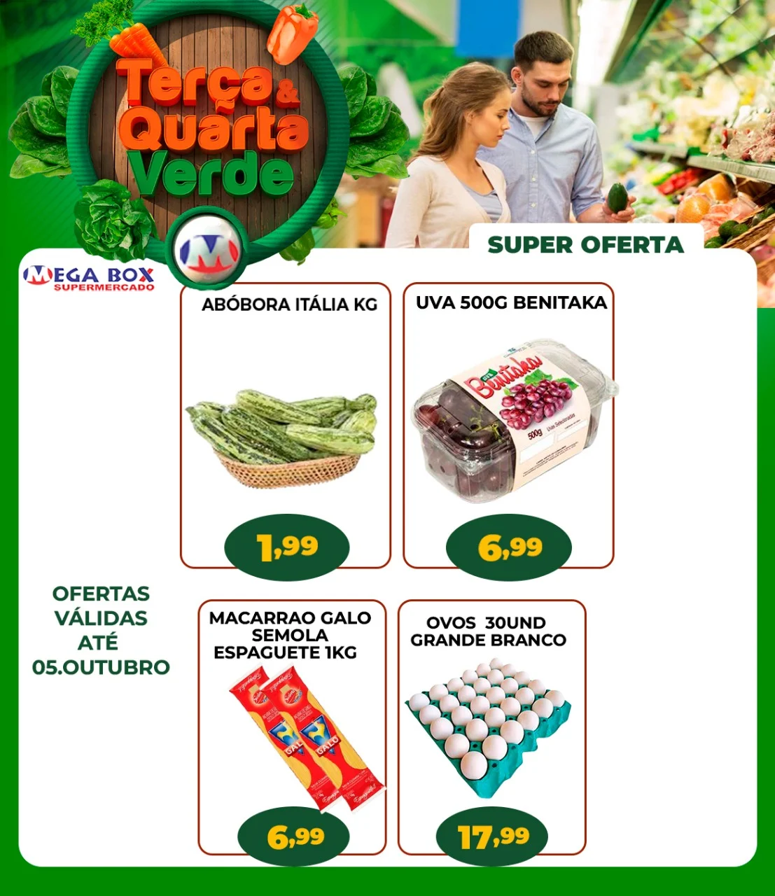 ofertas supermercado mega box são sebastião df