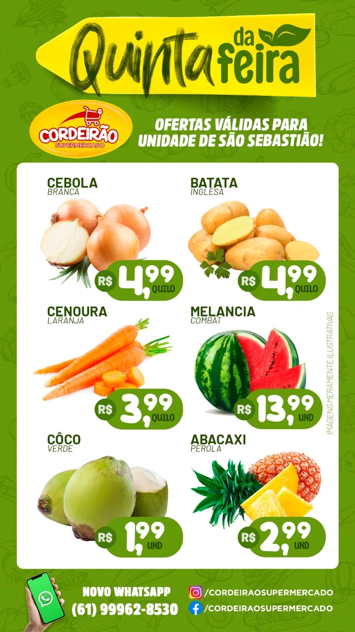 ofertas supermercado cordeirão