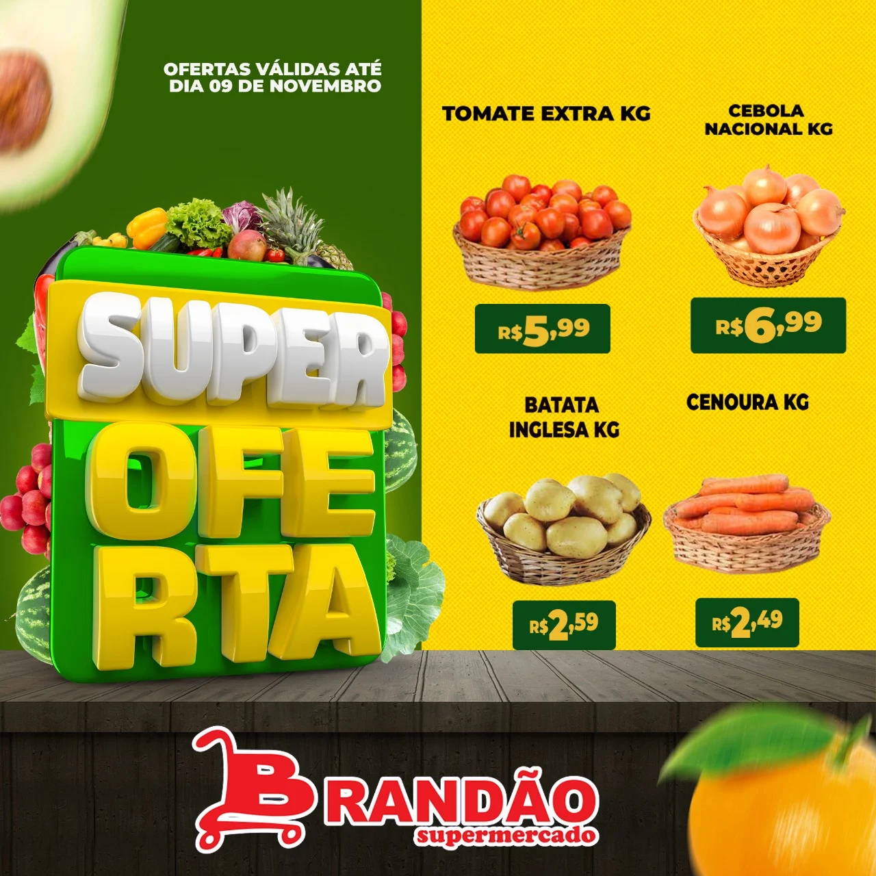 ofertas supermercado brandão são sebastião df