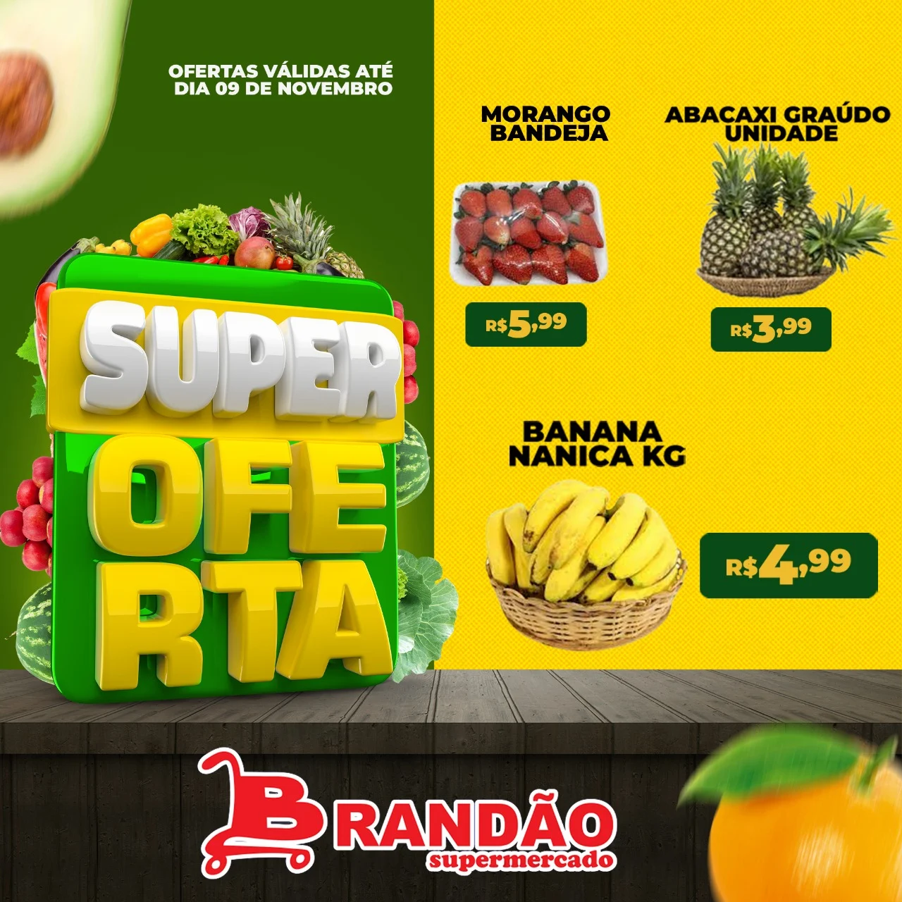ofertas supermercado brandão são sebastião df
