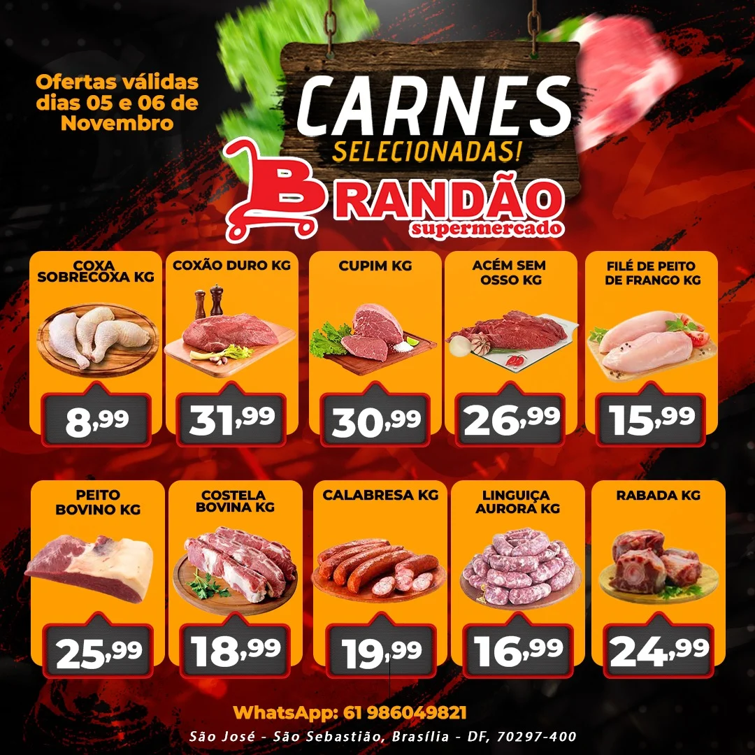 ofertas supermercado brandão são sebastião df