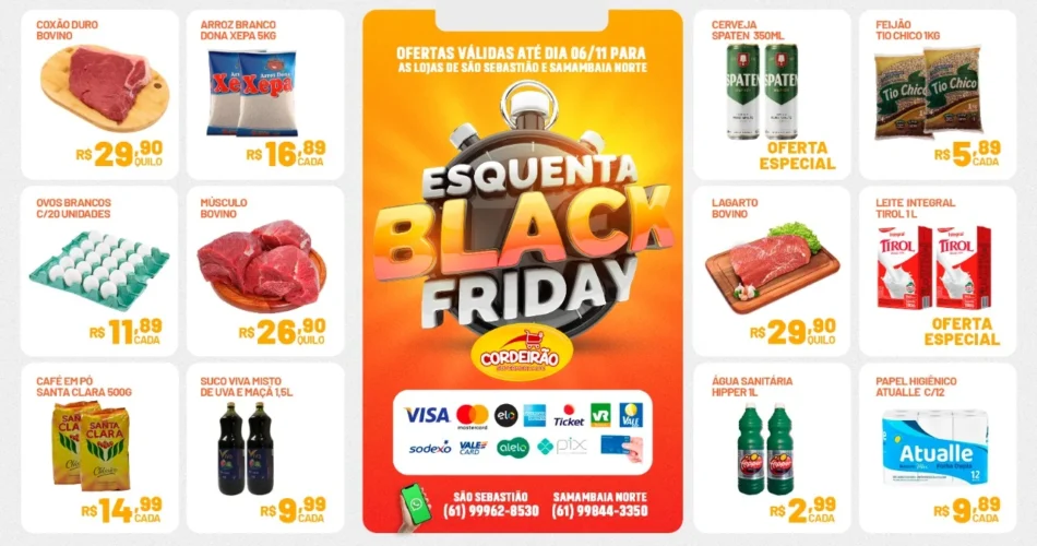 ofertas supermercado cordeirão