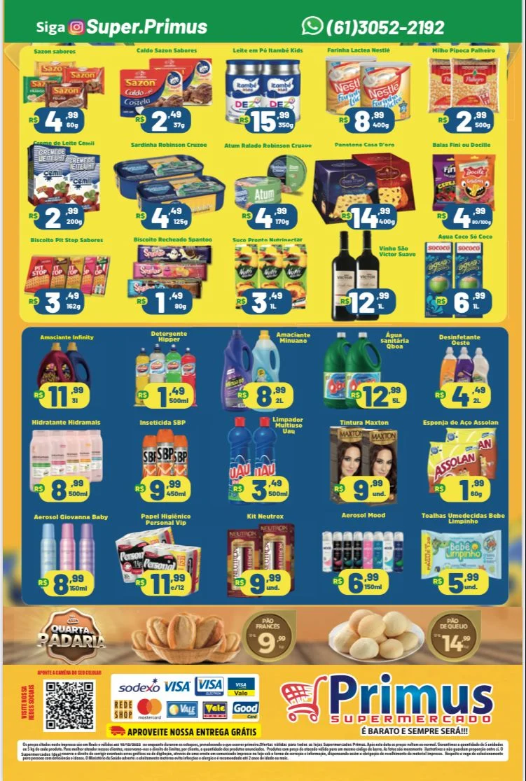 ofertas supermercado primus São Sebastião