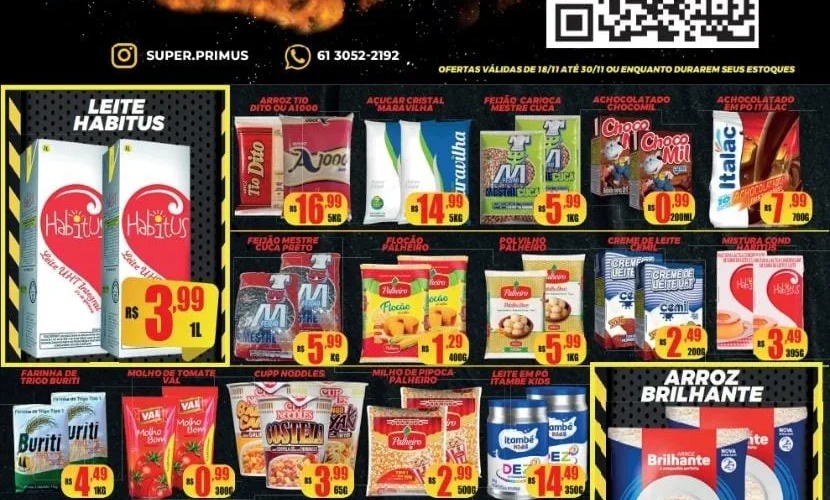 ofertas supermercado primus São Sebastião