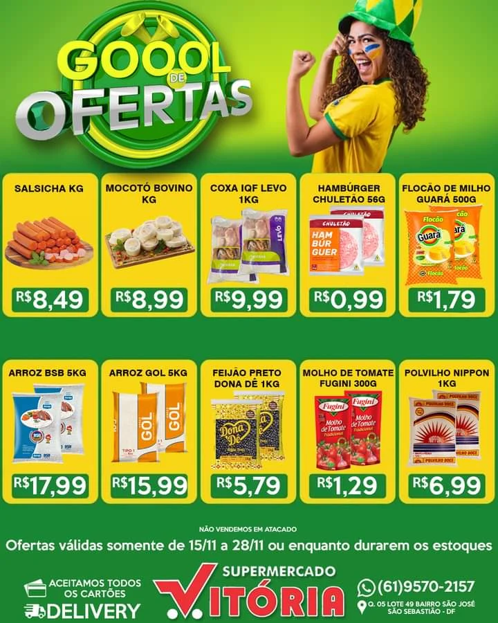 ofertas supermercado vitória são sebastião