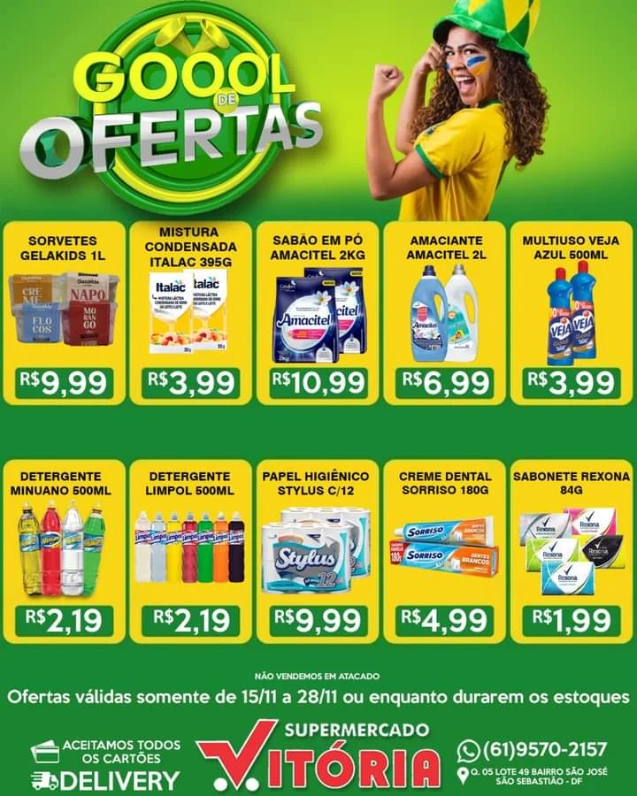 ofertas supermercado vitória são sebastião