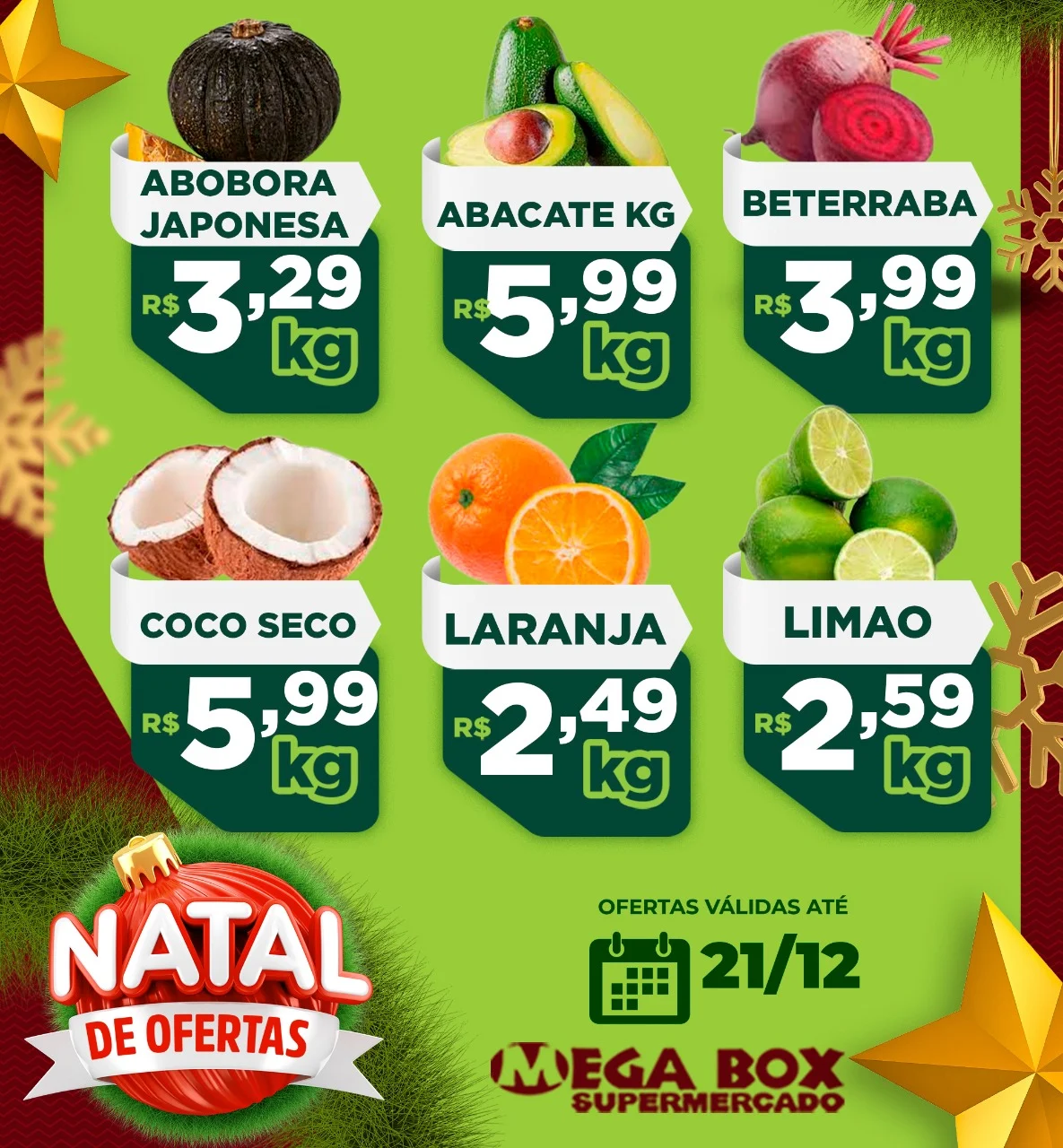 ofertas supermercado mega box são sebastião df