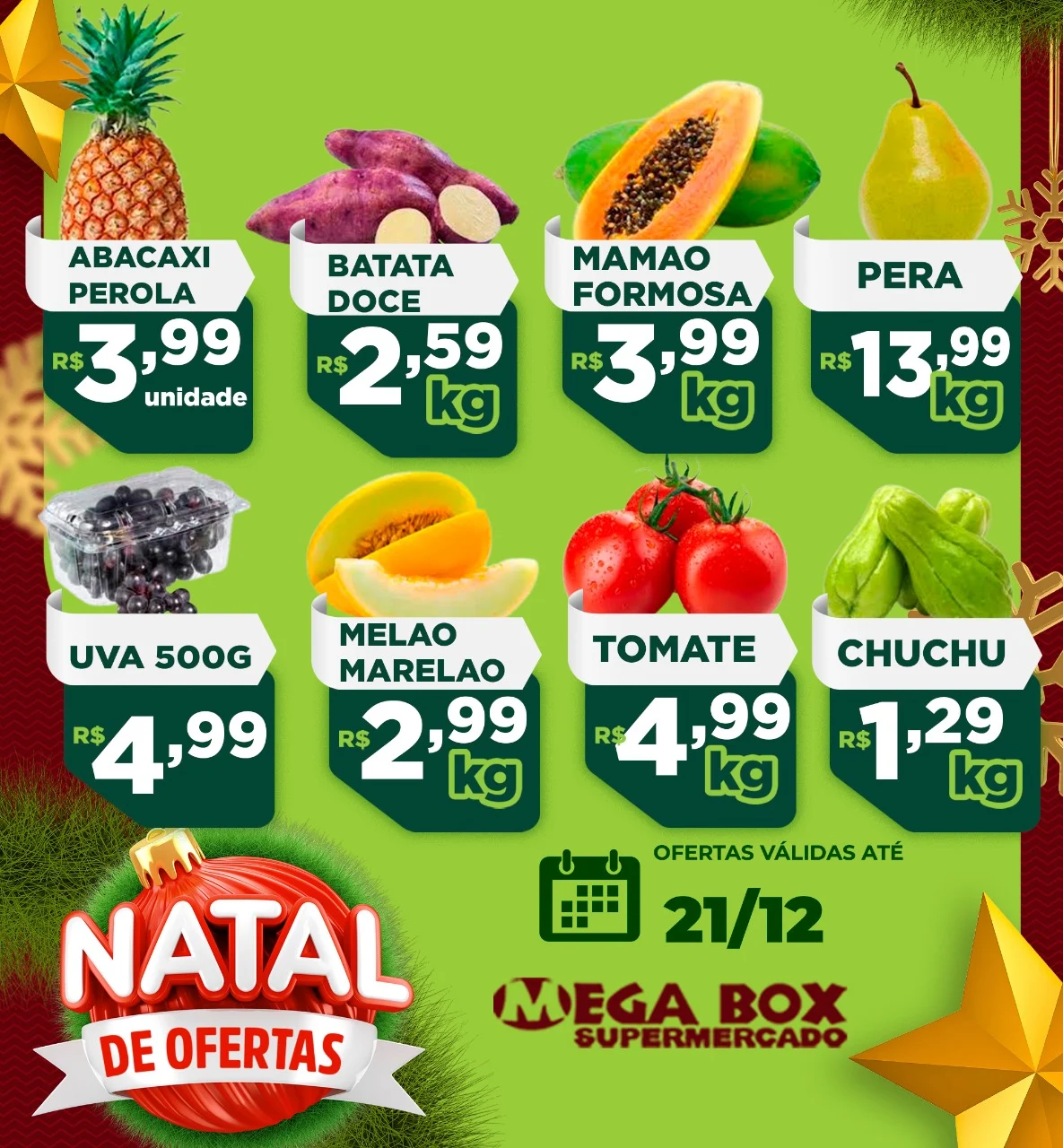 ofertas supermercado mega box são sebastião df