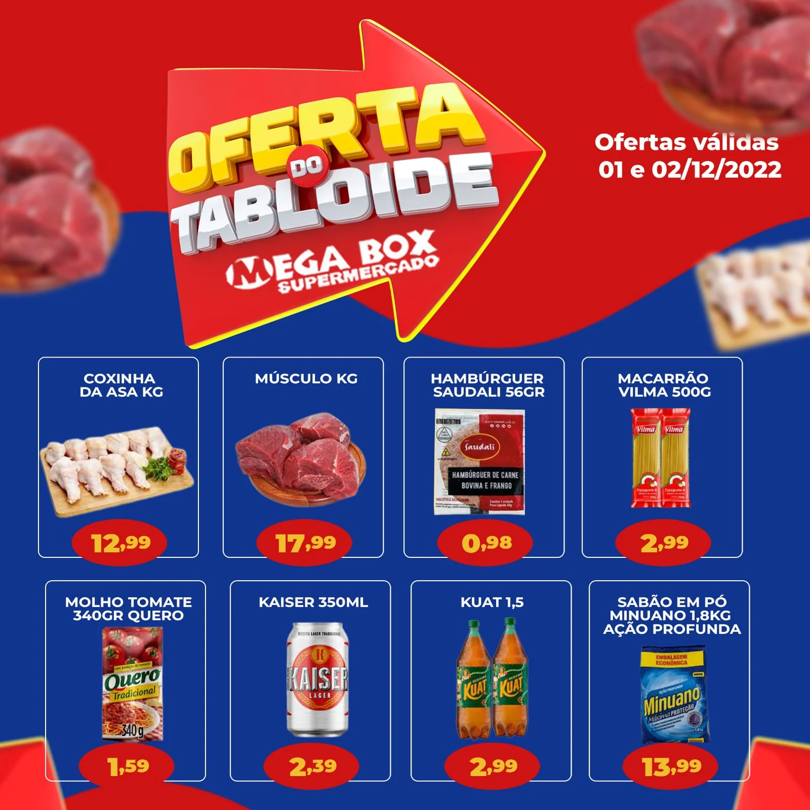 ofertas supermercado mega box são sebastião df
