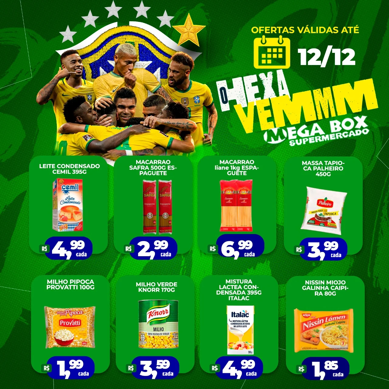 ofertas supermercado mega box são sebastião df