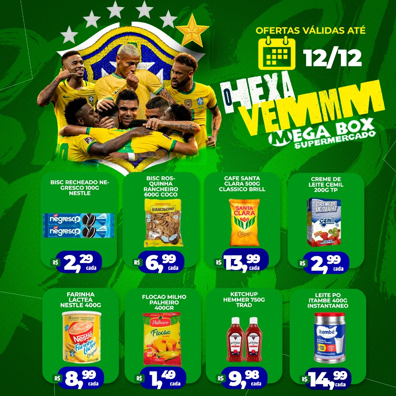 ofertas supermercado mega box são sebastião df