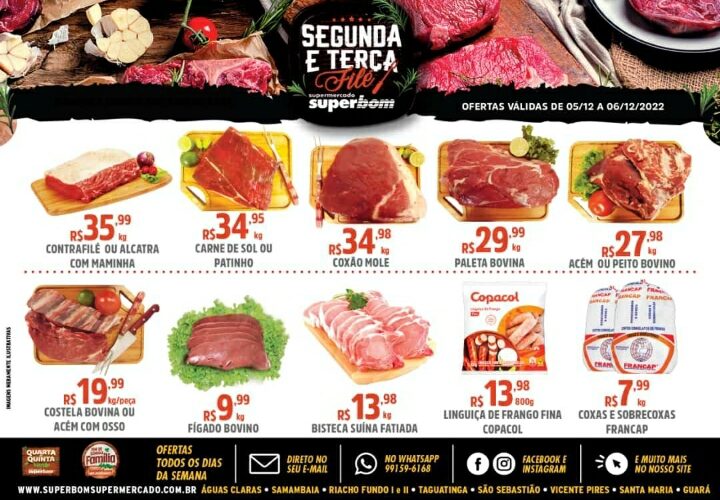 ofertas supermercado superbom são sebastião df