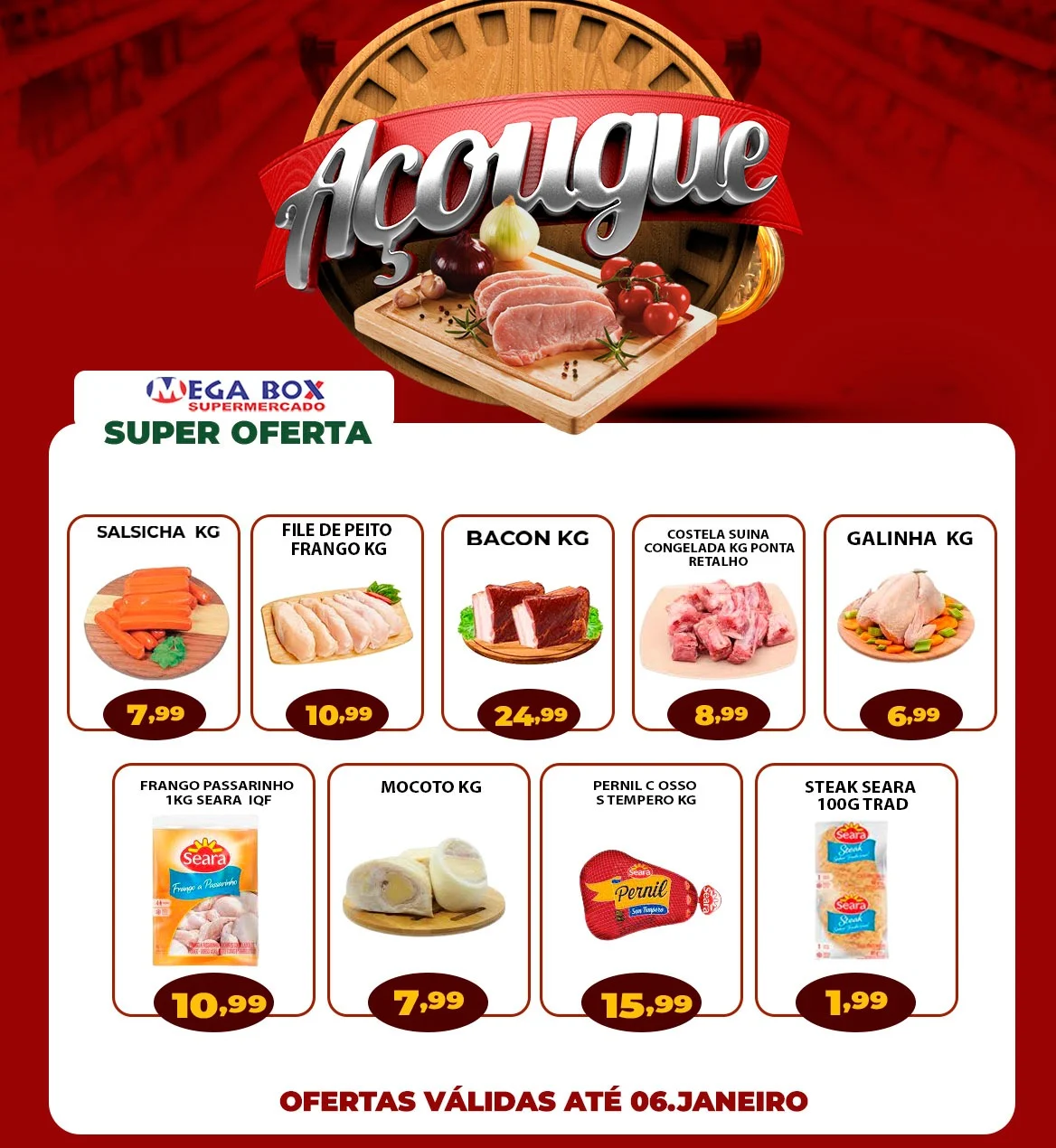 ofertas supermercado mega box são sebastião df