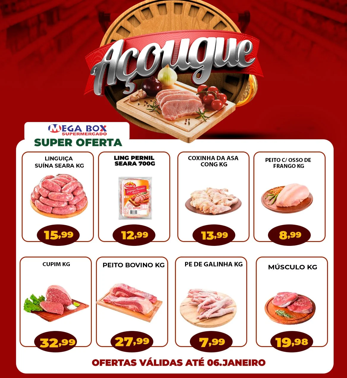 ofertas supermercado mega box são sebastião df