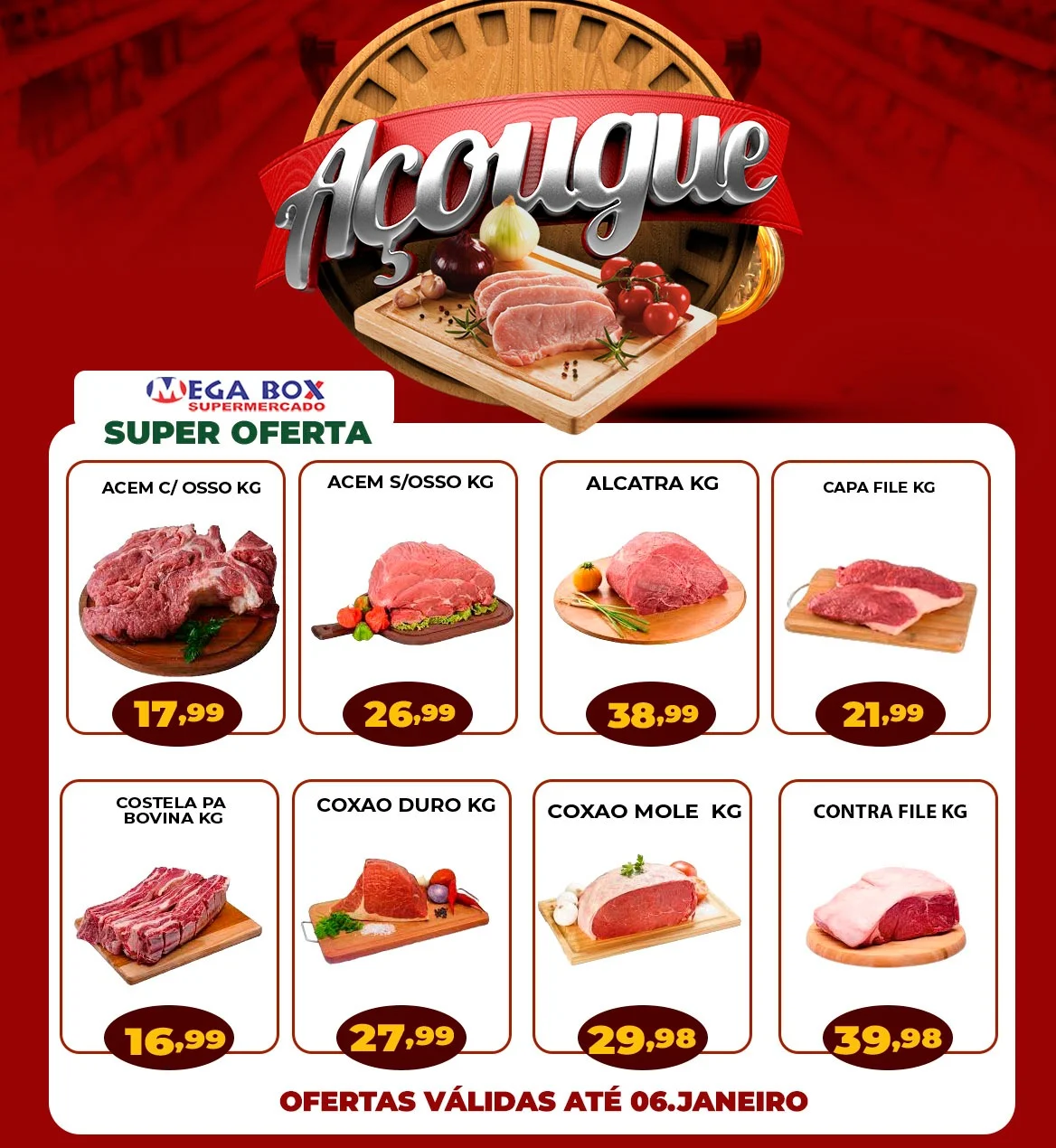 ofertas supermercado mega box são sebastião df