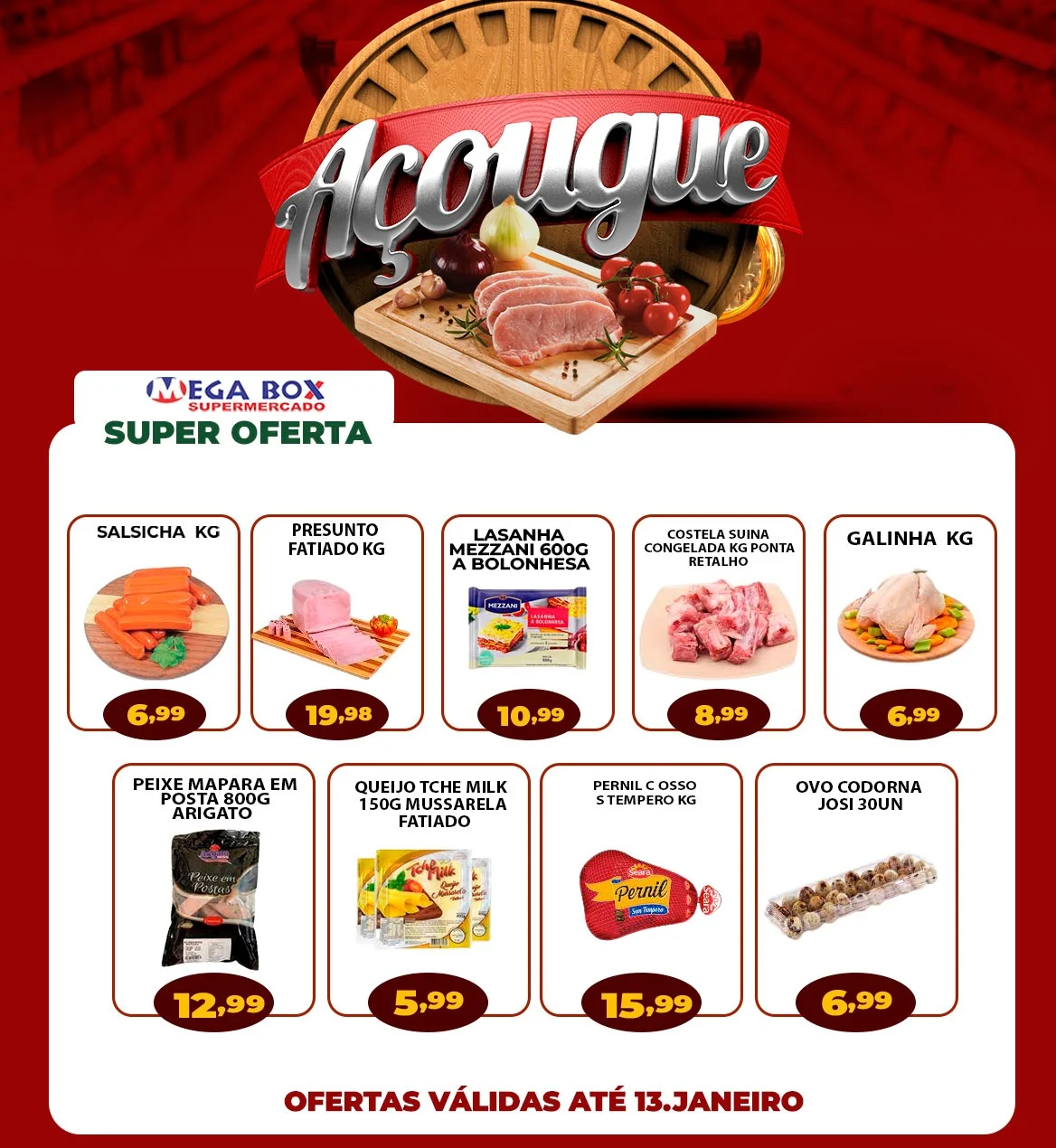 ofertas supermercado mega box são sebastião df