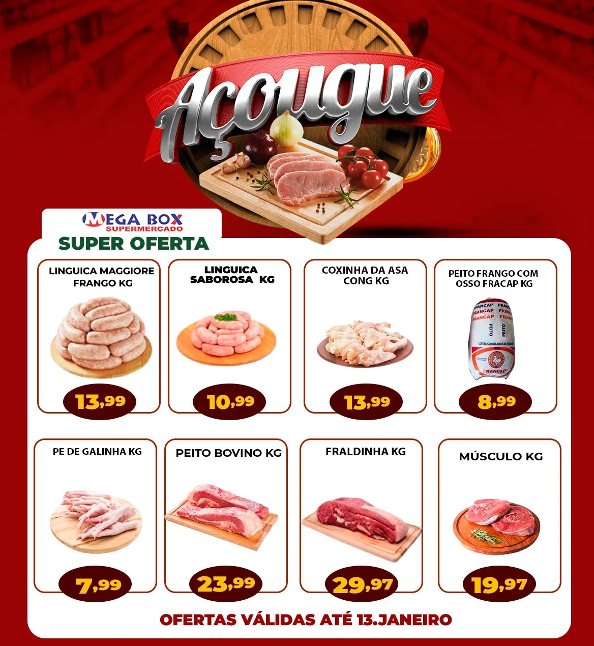 ofertas supermercado mega box são sebastião df