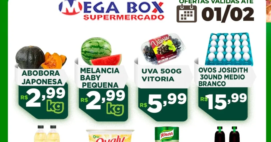 ofertas supermercado mega box são sebastião df