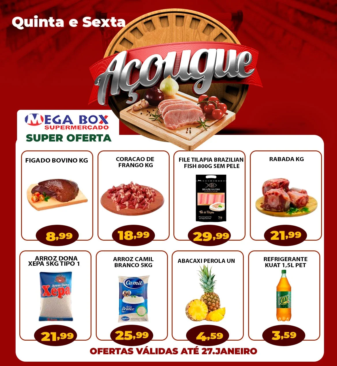 ofertas supermercado mega box são sebastião df