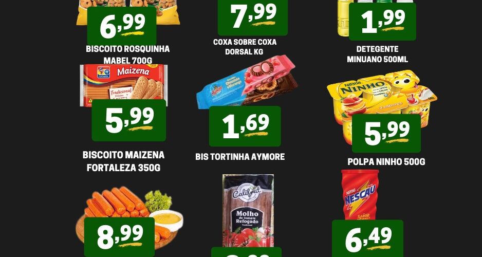 panfleto de ofertas do supermercado do bosque são sebastião df