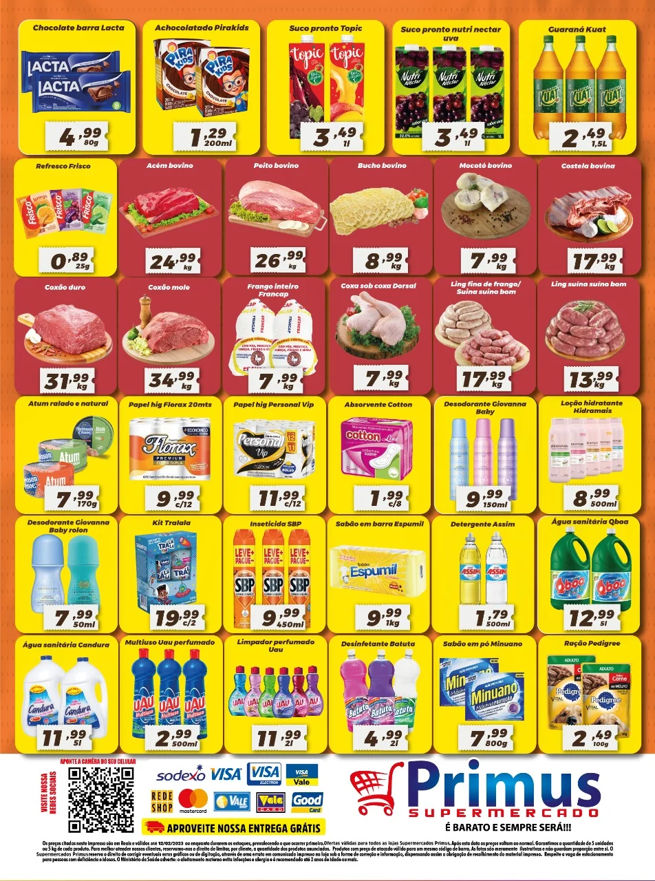 ofertas supermercado primus São Sebastião